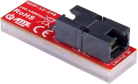 PRZETWORNICA ATTE SDIP-12-240 Adapter PoE Gigabit