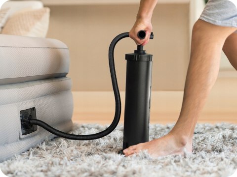 Pompka ręczna tłokowa dwukierunkowa Double Quick III INTEX 68615