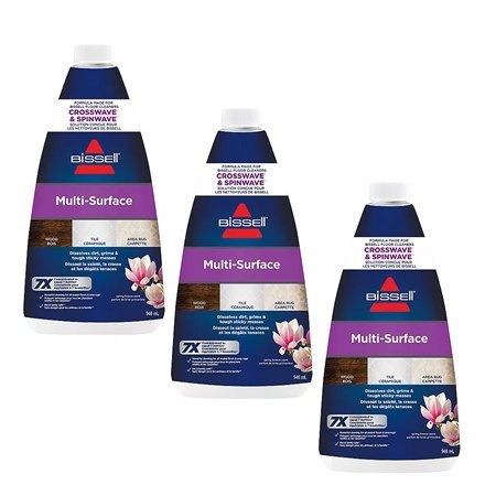 Bissell Trio Pack, Wielopowierzchniowy detergent, zestaw 3 butelek x 1000 ml