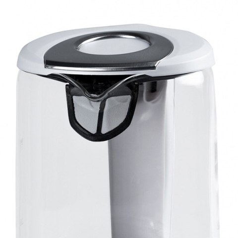 Szklany czajnik elektryczny VK-4017 W, 2200W, biała, Orava