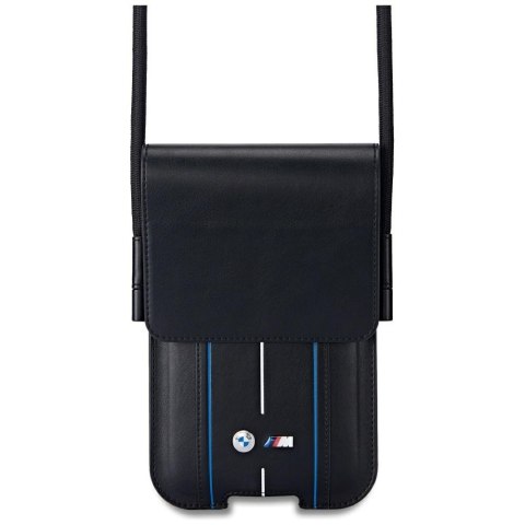 Torebka BMW Phone Pouch Blue Stripes czarny