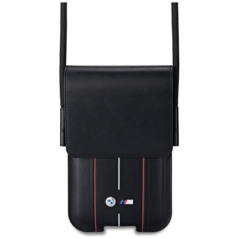 Torebka BMW Phone Pouch Red Stripes czarny