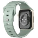 UNIQ pasek Stride Apple Watch Series1/2/3/4/5/6/7/8/9/SE/SE2 38/40/41mm FKM Rubber Strap miętowy/iceplant green