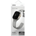 UNIQ pasek Stride Apple Watch Series1/2/3/4/5/6/7/8/9/SE/SE2/Ultra/Ultra 2 42/44/45/49mm FKM Rubber Strap szary/chalk grey