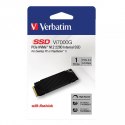 SSD Wewnętrzny Verbatim Vi7000G M.2, 49367, 1000GB, czarny, 7400 MB/s-R, NVMe, 5500 MB/s-W