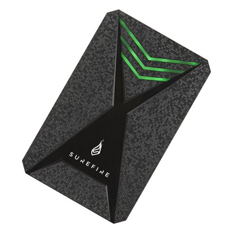 SSD Zewnętrzny Surefire GX3 Gaming, 53683, 512GB, czarny, 2.5", USB micro B
