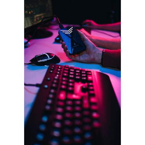 SSD Zewnętrzny Surefire GX3 Gaming, 53683, 512GB, czarny, 2.5", USB micro B