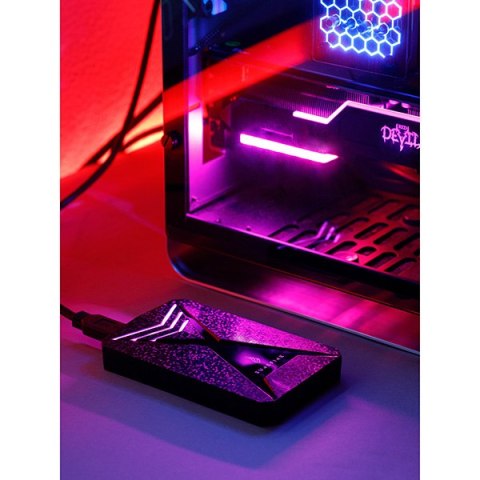 SSD Zewnętrzny Surefire GX3 Gaming, 53683, 512GB, czarny, 2.5", USB micro B