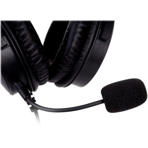 Surefire Harrier 360, słuchawki z odłączanym mikrofonem, przewodowaczarna, 7.1 surround sound (Virtual), USB