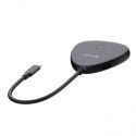 Bezprzewodowy adapter USB-C z koncentratorem WDA02 Share My Screen 4K 32147, czarny, długość przewodu 15cm, Verbatim