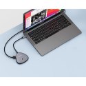 Bezprzewodowy adapter USB-C z koncentratorem WDA02 Share My Screen 4K 32147, czarny, długość przewodu 15cm, Verbatim