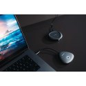 Bezprzewodowy adapter USB-C z koncentratorem WDA02 Share My Screen 4K 32147, czarny, długość przewodu 15cm, Verbatim