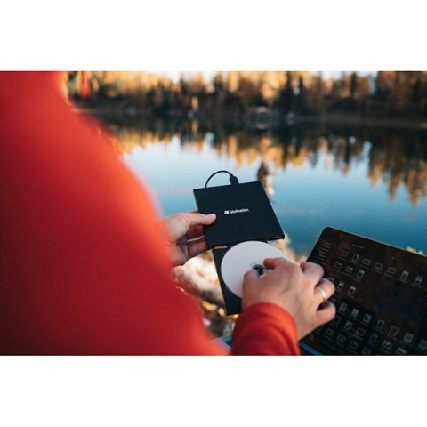 Verbatim 43886, Nagrywarka CD/DVD, szybkość CD(24x) DVD (8x),USB 3.2 GEN1 i USB-C