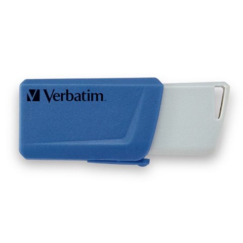 Verbatim USB flash disk, USB 3.0, 16GB, Store N Click, mix kolorów, 49306, USB A, z wysuwanym złączem. 3 szt