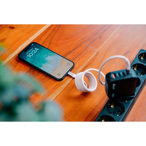 Verbatim USB kabel USB C (M) - USB C (M), 100W, 1.2m, magnetyczny, szary, box, 31854