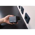 Verbatim, Ładowarka GaN USB 3.0, USB C, szara, 100 W, wymienne końcówki C,G,A