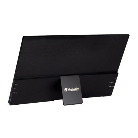 Verbatim monitor przenośny dotykowy, PMT-14, 14", Full HD (1920x1080), 60Hz, czarny