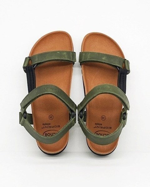 Obuwie HEAVEN AD MED MF230091043 roz. 35 kolor oliwkowy