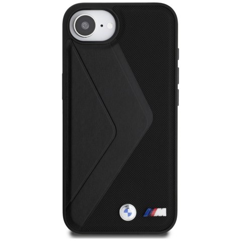 Etui BMW Oversized Stripes MagSafe do iPhone 16e czarny
