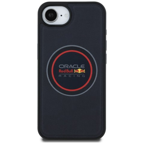 Etui Red Bull Meshed Logo and Red Ring MagSafe do iPhone 16e granatowy
