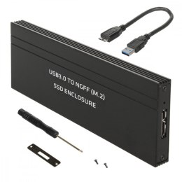 Obudowa dysku twardego USB 3.0 dla dysków twardych M.2 SDD NGFF Maclean MCE582