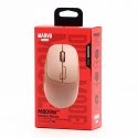 Mysz bezprzewodowa, Marvo M809W, pastelowy pomarańczowy, optyczna, 1600DPI