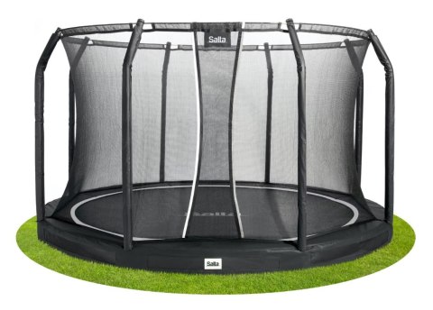 Trampolina Premium Ground Combo 251cm czarna