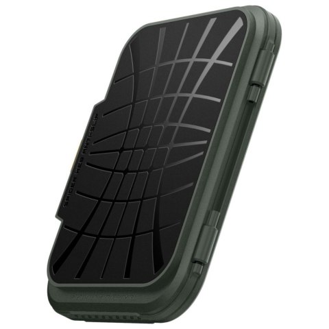 Magnetyczny portfel Spigen Lock Fit MagSafe zielony