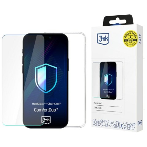 Zestaw 3MK ComfortDuo Clear do Samsung Galaxy S25 Edge