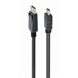 Cablexpert | CC-DP-HDMI-1M | Męski | 19 pin HDMI Typ A | Męski | 20 pin DisplayPort | 1 m
