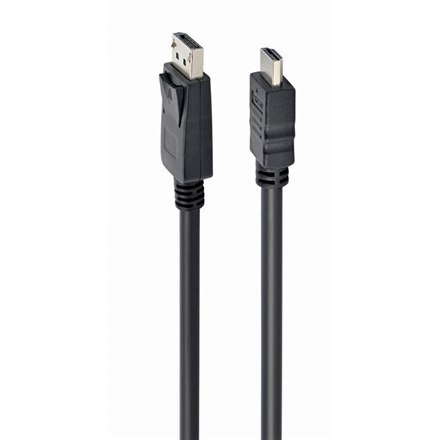 Cablexpert | CC-DP-HDMI-1M | Męski | 19 pin HDMI Typ A | Męski | 20 pin DisplayPort | 1 m