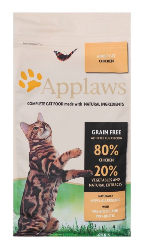 APPLAWS CAT Kurczak - sucha karma dla kota z wysoką zawartością mięsa - 2kg