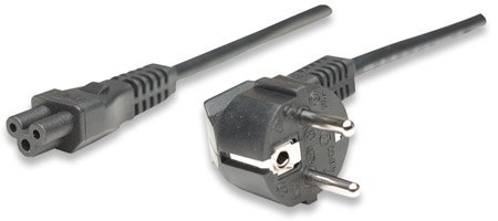 Kabel zasilający MANHATTAN Koniczyna 1.8m. 371131