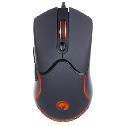 Marvo Mysz M359, 3200DPI, optyczna, 7kl., 1 scroll, przewodowa USB, czarna, do gry