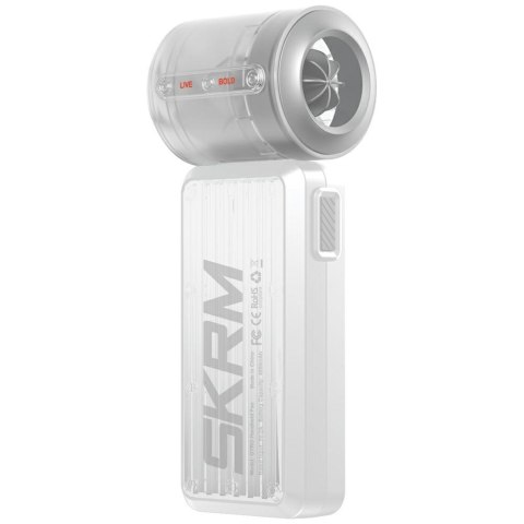 Wiatrak ręczny Skinarma Gyro 4000 mAh biały