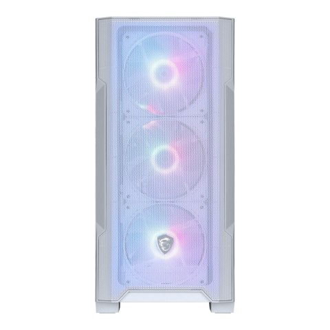 Obudowa MSI MAG FORGE M100R WHITE mATX z oknem, bez zasilacza