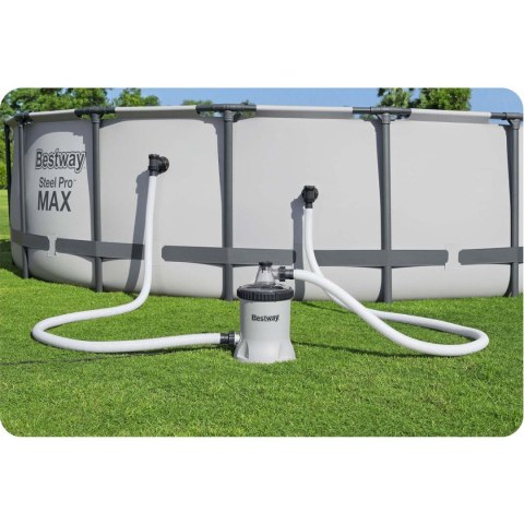 Pompa filtrująca do basenu 5678 l/h + kulki filtrujące Bestway 58870