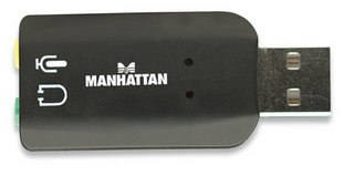Karta dźwiękowa MANHATTAN Hi-Speed USB 3-D 150859
