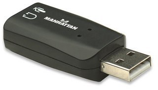 Karta dźwiękowa MANHATTAN Hi-Speed USB 3-D 150859