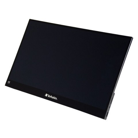 Verbatim monitor przenośny dotykowy, PMT-17-4K, 17.3", Ultra HD 4K (3840x2160), 60Hz, czarny
