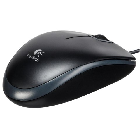 Mysz Logitech B100 910-003357 (optyczna; 800 DPI; kolor czarny)