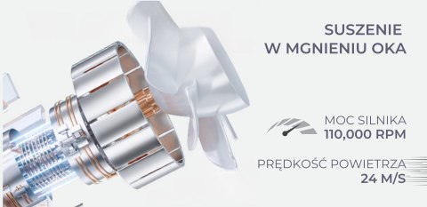 Suszarka do włosów Havit HD202-EU