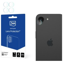 Ochrona na obiektyw aparatu 3MK Lens Protect do Apple iPhone 16e 4szt