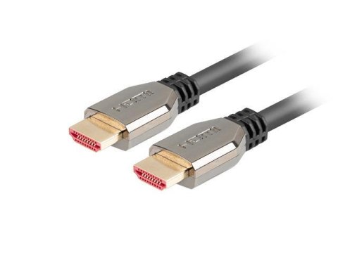 Kabel HDMI Lanberg M/M v2.1 1m 8K 60Hz czarny