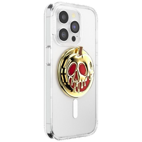 Uchwyt i podstawka do telefonu Popsockets Round Disney Enamel Poison Apple MagSafe złoty 114075