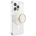 Uchwyt i podstawka do telefonu Popsockets Round Luxe Coconut Creme Enamel MagSafe beżowy 808938
