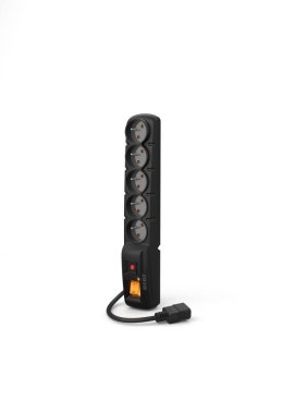 Listwa przeciwprzepięciowa Acar F5 IEC 1,5m czarna