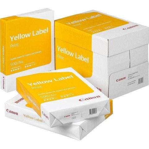 Papier ksero Canon Yellow Label Print A4 80g - Karton 5x ryza (2500 arkuszy) Matowy