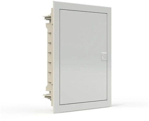 PLASTIKOWA OBUDOWA INSTALACYJNA Z DRZWIAMI METALOWYMI, PODTYNK., IP40, 2 RZĘDY, 24 MODUŁY Noark PMF 24 107102