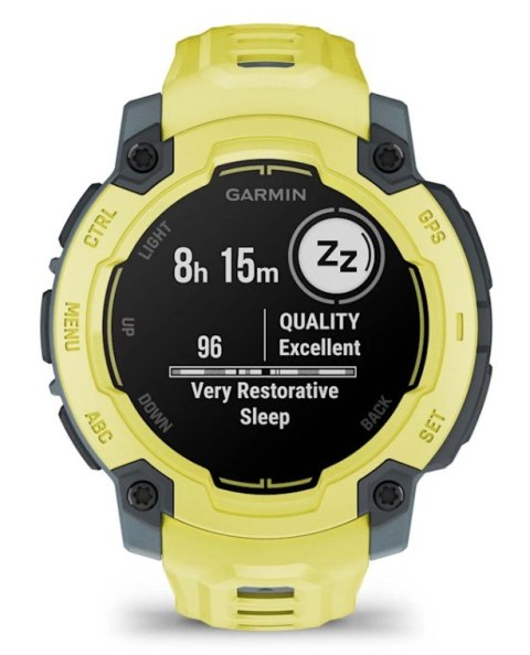 Zegarek sportowy Garmin Instinct E 45mm, electric lime